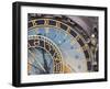 Astronomical Clock, Town Hall, Old Town Square, Old Town, Prague, Czech Republic, Europe-Martin Child-Framed Photographic Print