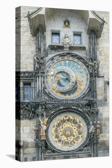 Astronomical Clock-Rob Tilley-Stretched Canvas