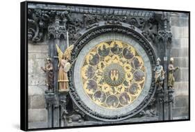 Astronomical Clock-Rob Tilley-Framed Stretched Canvas