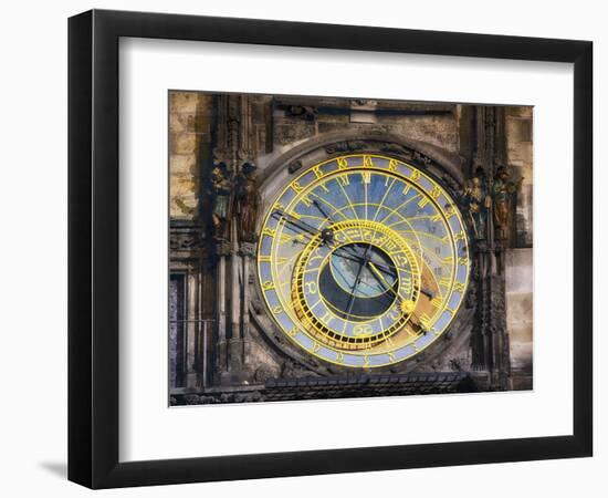 Astronomical Clock-George Oze-Framed Photographic Print