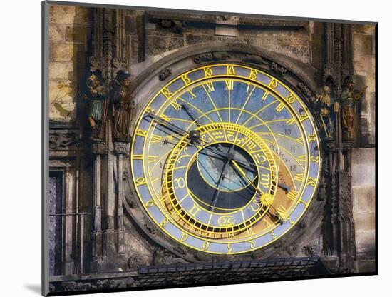Astronomical Clock-George Oze-Mounted Photographic Print