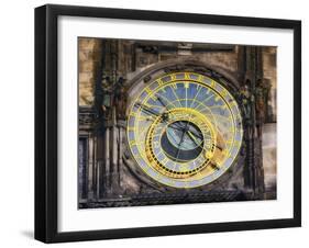 Astronomical Clock-George Oze-Framed Premium Photographic Print