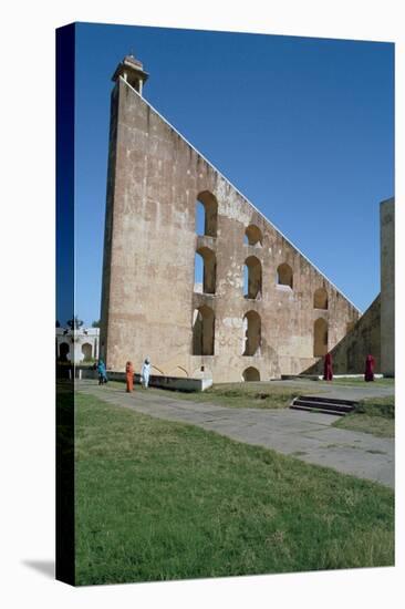 Astronomical Instrument, Jaipur Observatory, Rajasthan, India-Vivienne Sharp-Stretched Canvas