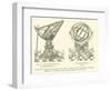 Astronomical Sextant for Measuring Distances, Equatorial Rings or Circles-null-Framed Giclee Print