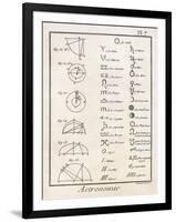 Astronomical Signs-Bernard-Framed Art Print