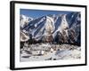 Astronomical Station in Snow Covered Landscape at Almaty in Kazakhstan, Central Asia-Tom Ang-Framed Photographic Print