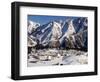 Astronomical Station in Snow Covered Landscape at Almaty in Kazakhstan, Central Asia-Tom Ang-Framed Photographic Print