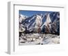 Astronomical Station in Snow Covered Landscape at Almaty in Kazakhstan, Central Asia-Tom Ang-Framed Photographic Print