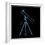 Astronomical Telescope-sauliusl-Framed Art Print