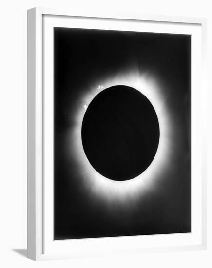 Astronomy, a Solar Eclipse, 1926-null-Framed Photo