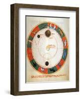 Astronomy: A Zodiac-Johannes de Sacrobosco-Framed Giclee Print