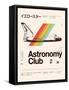 Astronomy Club ??? S-Florent Bodart-Framed Stretched Canvas