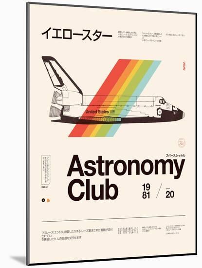 Astronomy Club ??? S-Florent Bodart-Mounted Giclee Print