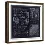 Astronomy Diagrams From 1728-Tina Lavoie-Framed Giclee Print