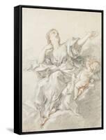 Astronomy; L'Astronomie-Francois Boucher-Framed Stretched Canvas