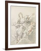 Astronomy; L'Astronomie-Francois Boucher-Framed Giclee Print