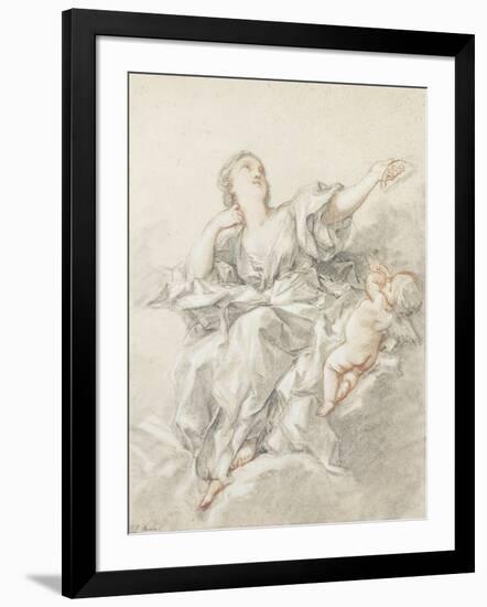 Astronomy; L'Astronomie-Francois Boucher-Framed Giclee Print