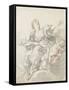 Astronomy; L'Astronomie-Francois Boucher-Framed Stretched Canvas