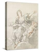 Astronomy; L'Astronomie-Francois Boucher-Stretched Canvas