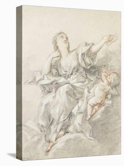 Astronomy; L'Astronomie-Francois Boucher-Stretched Canvas