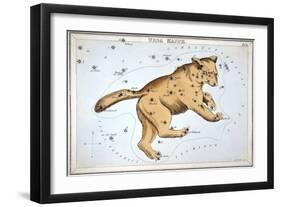 Astronomy: Ursa Major-Sidney Hall-Framed Giclee Print
