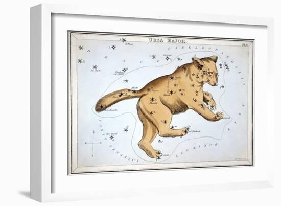 Astronomy: Ursa Major-Sidney Hall-Framed Giclee Print