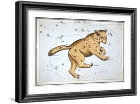 Astronomy: Ursa Major-Sidney Hall-Framed Giclee Print