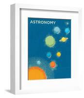 Astronomy-John Golden-Framed Art Print