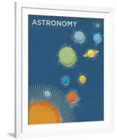 Astronomy-John W^ Golden-Framed Art Print