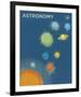 Astronomy-John W^ Golden-Framed Art Print