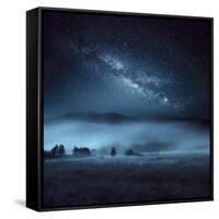 Astrophotography, Milky Way, Scotland-Galyaivanova-Framed Stretched Canvas