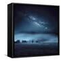 Astrophotography, Milky Way, Scotland-Galyaivanova-Framed Stretched Canvas