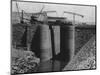 Aswan Dam Locks under Construction-null-Mounted Photographic Print