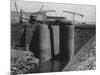 Aswan Dam Locks under Construction-null-Mounted Photographic Print