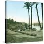 Aswan (Egypt), the First Cataract-Leon, Levy et Fils-Stretched Canvas