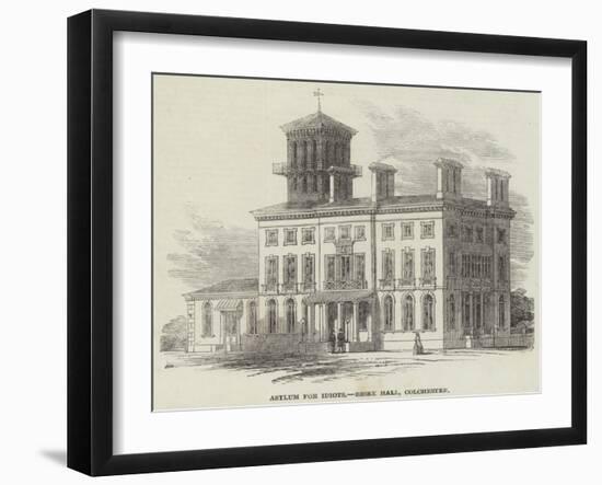 Asylum for Idiots, Essex Hall, Colchester-null-Framed Giclee Print