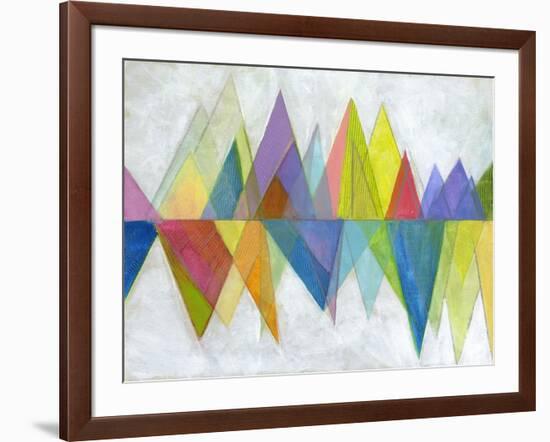 Asym Tri-Smith Haynes-Framed Art Print