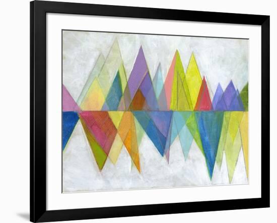 Asym Tri-Smith Haynes-Framed Art Print