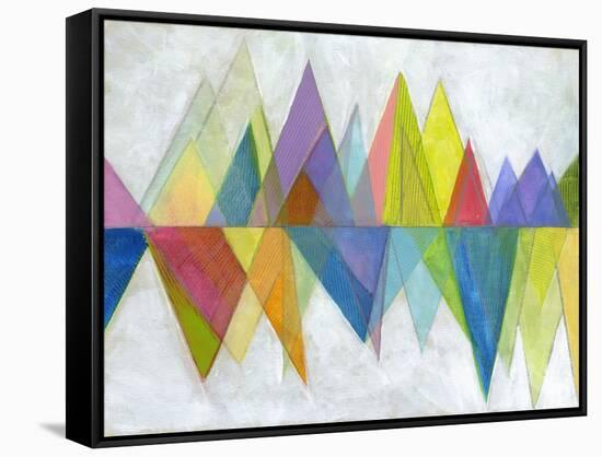 Asym Tri-Smith Haynes-Framed Stretched Canvas