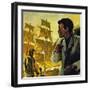 At 17, Conrad Obtained a Job as an Apprentice on a Ship-null-Framed Premium Giclee Print