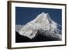 At 8156m, Manaslu is eighth highest mountain in world, and a magnificent sight, Nepal, Himalayas-Alex Treadway-Framed Photographic Print