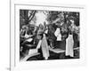 At 9:00 A.M., Carlsberg and Tivoli Workers Enjoying an Early Morning Beer-Carl Mydans-Framed Photographic Print