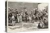 At a Chilian Rodeo, Dancing the Cueca-Godefroy Durand-Stretched Canvas