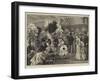 At a Flower Show-Henry Woods-Framed Giclee Print