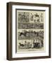 At a Race-Meeting, Feverabad, India-null-Framed Premium Giclee Print