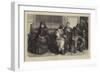 At a Railway Station, a Study-Frank Holl-Framed Giclee Print