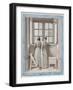 At a Window in The-Christoffer-wilhelm Eckersberg-Framed Giclee Print