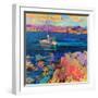 At Anchor, St Tropez Coast-Peter Graham-Framed Giclee Print