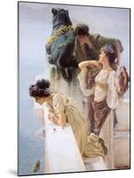 At Aphrodite's Cradle-Sir Lawrence Alma-Tadema-Mounted Art Print