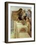 At Aphrodite's Cradle-Sir Lawrence Alma-Tadema-Framed Giclee Print